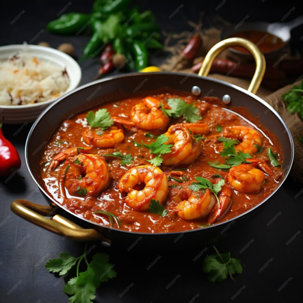 Prawn Kadai