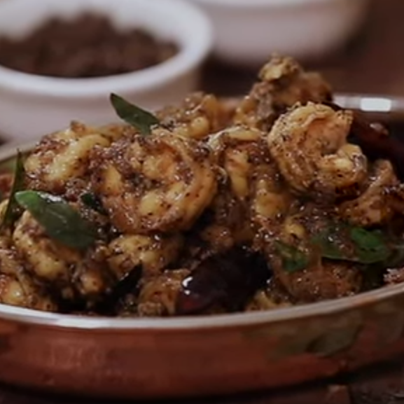 Prawn Pepper Fry