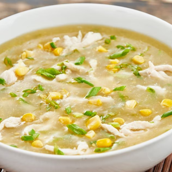 Sweet Corn Chicken Soup